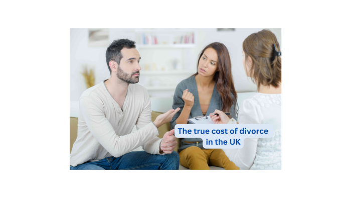 the true cost of divorce in the UK